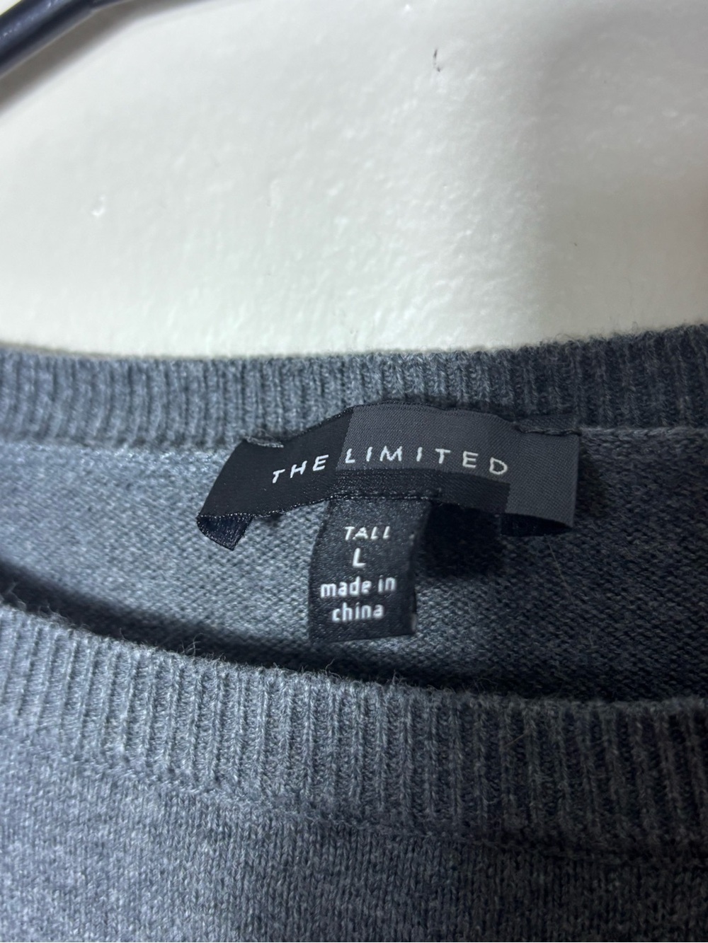 The Limited Gray Penguin Knit Sweater with Pink Beak Accent - Picture 3 of 9